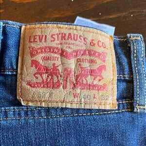 Levi's Classic Indigo Men's Jeans 40x32